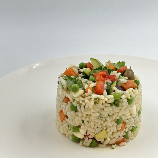 [30076] Insalata di riso con verdure dell'orto estivo
