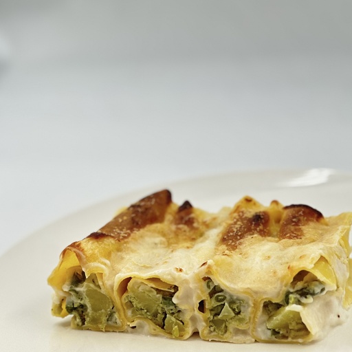 [30077] Cannelloncini di patate e fagiolini al pesto